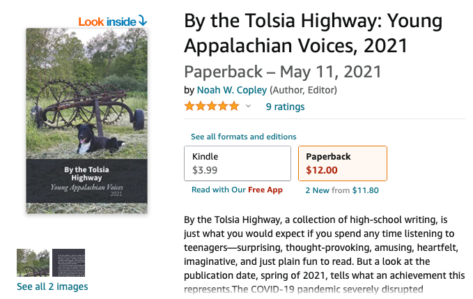 By the Tolsa Highway book for sale on Amazon